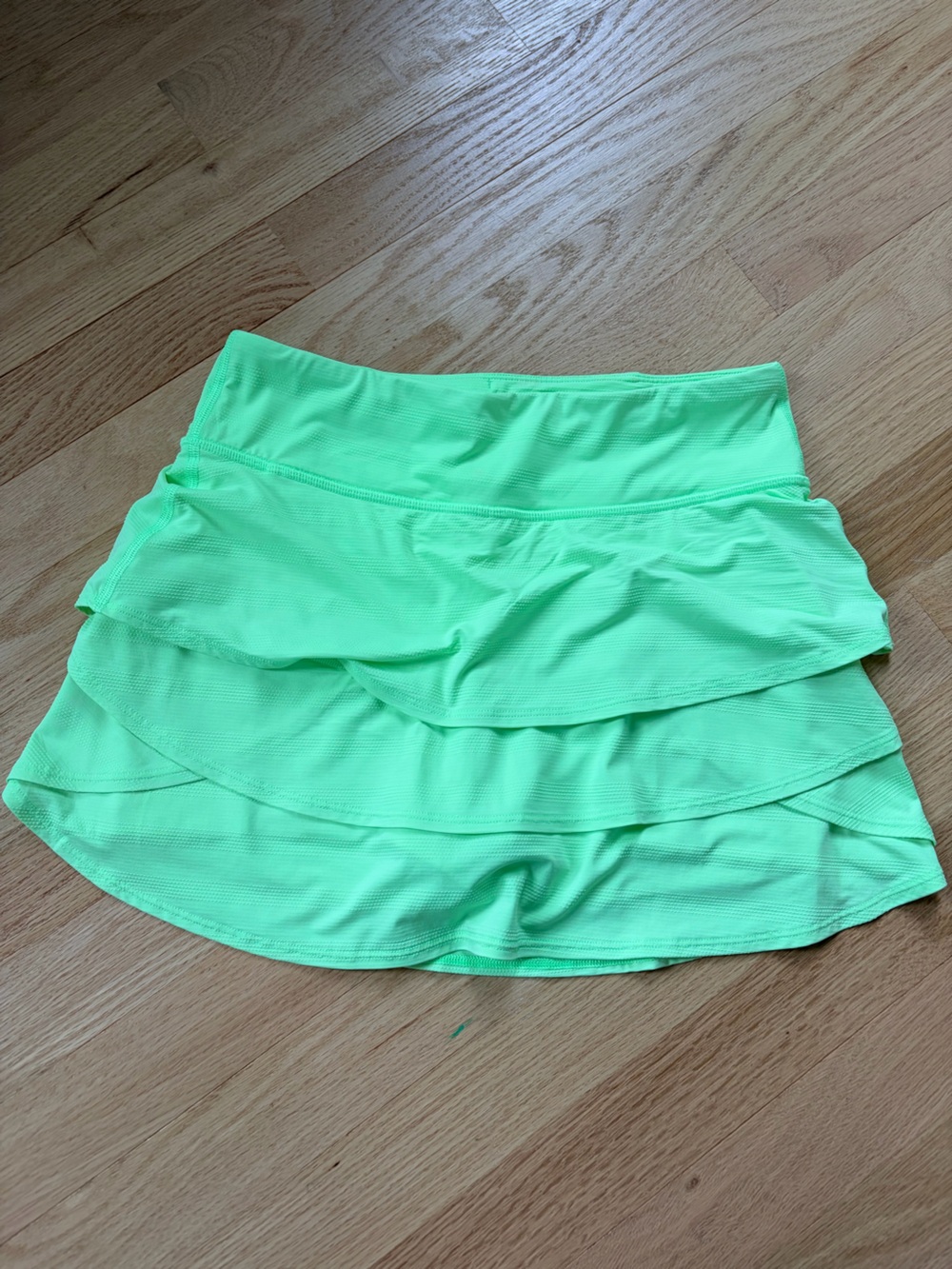 Athleta Girl Swing Skort Girls XL Neon Green Pull-On Athletic Skort